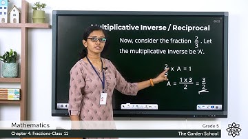 Grade 5 Mathematics Chapter 4 Class 11 Multiplicative Inverse