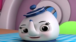 Soy Pequeña Tetera | Niños Rima | Nursery Rhyme | Educational Video For Kids | I am a Little Teapot