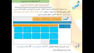 تعليمات للمكاتب و الإدارات التعليمية لادارة البرامج داخل المنجز التربوي بجدة