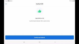 Driver App DVIR