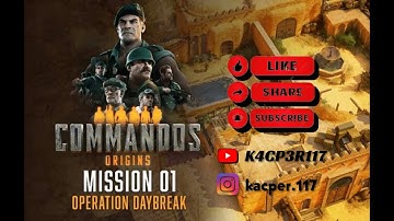 Commandos: Origins  - Operation Daybreak (No Commentary) Soldier #gameplay #tacticalgaming