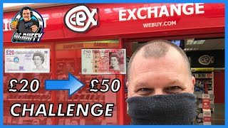 CEX £20 CHALLENGE  Can I Turn £20 Into £50?  How Many Retro Games For £20?