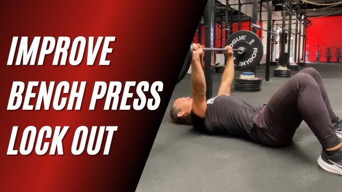 barbell floor press program example lockout strength