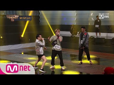 [ENG sub] Show Me The Money8 [3회] '대단한(?) 팀워크' 지호 지방시 vs 자칼 vs 시기펩 @절반 탈락 심사 190809 EP.3