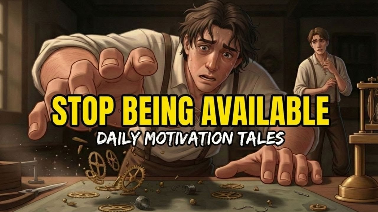 Stop Being Available. (Here is Why) | Daily Motivation Tales.
