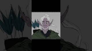 'Speedpaint' Dark Elf Archer #speedpaint #timelapse #digitalart #originacharacter #paint #art #elf