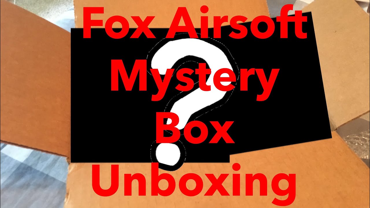 Airsoft Mystery Box Unboxing 100 Fox Airsoft YouTube