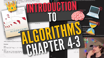 Introduction to Algorithms (CLRS) – Chapter 4 (PT. 3 of 3) | Audiobook, & Study-Along (Full Chapter)