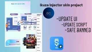 [Sketchware pro project] injector skin mobile legends with new UI by ikuza Dev screenshot 4