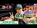 ８月２１日赤イカ・イカメタルゲーム　谷口釣船《谷口丸》