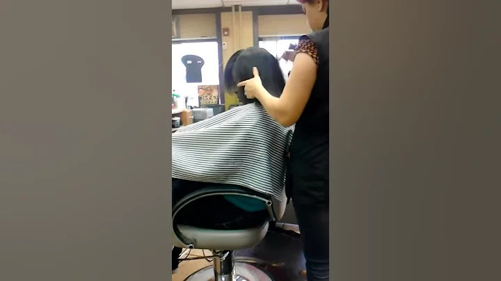 Getting hair done