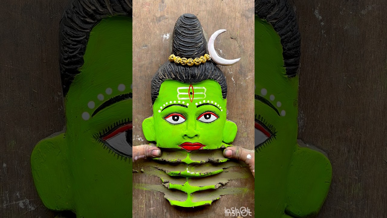 Bholebath murti makings/mahadev idol makings/bholenath idol makings #trending