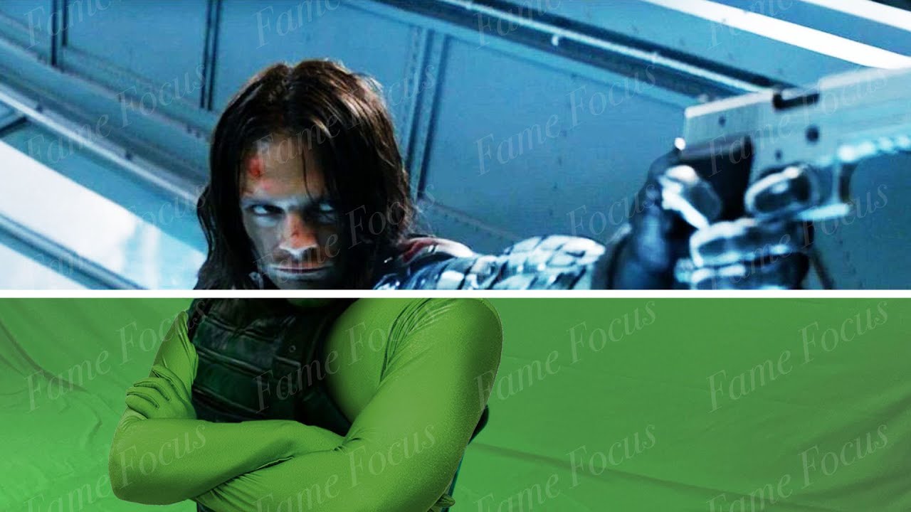 Удивительный анализ визуальных эффектов «До и после» — Первый мститель: Другая война