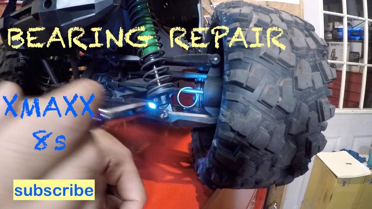 XMAXX 8s Bearing Repair YouTube