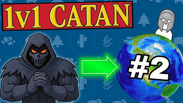 CAN I GET RANK #2 IN THE WORLD!?!? - Catan