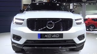 2019 Volvo XC40 T5 R Design - Exterior And Interior Walkaround - LA Auto Show 2017