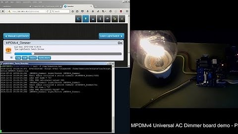 ESPEasy Part 2 - Domoticz - RaspberryPI - MPDMv4 Universal AC Dimmer