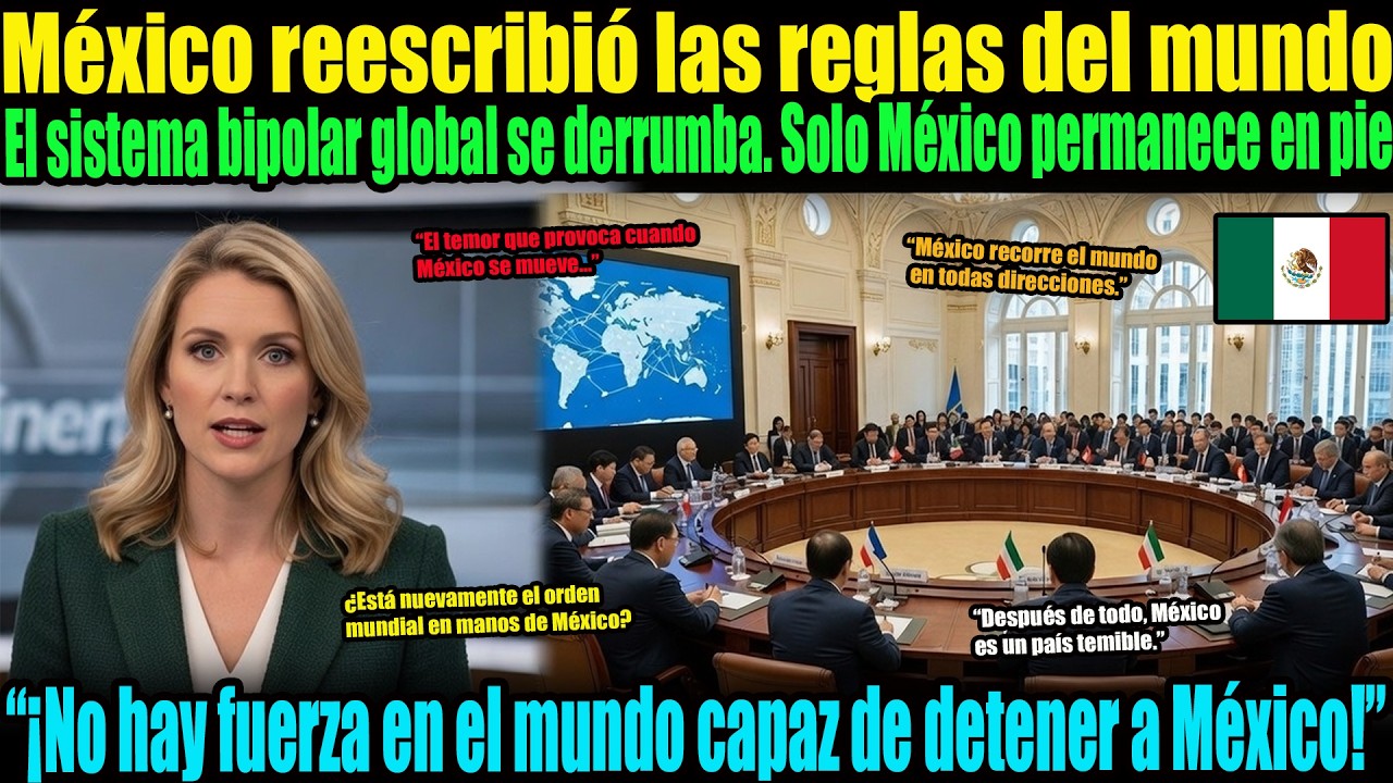 【Historia conmovedora del extranjero】500 expertos: México reescribe el orden y es el más temido