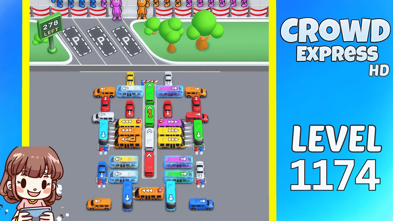 Crowd Express Level 1174 Solution Walkthrough - YouTube