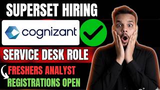 Superset Hiring | Cognizant, PWC, Amazon | Off Campus Drive for 2026, 2025 Batch Hiring | Freshers