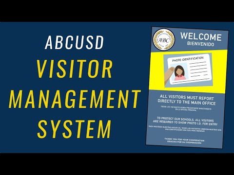 ABC Unified School District Visitor Management System