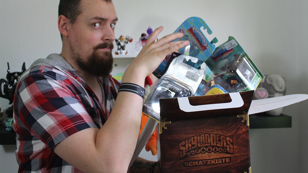 Tetris mit Skylanders Figuren! - Skylanders Schatzkiste