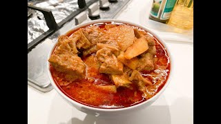 Easy Beef curry in 