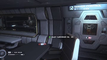 Alien: Isolation  (play 12) FLAMETHROWER... must blast ALL AMMO!