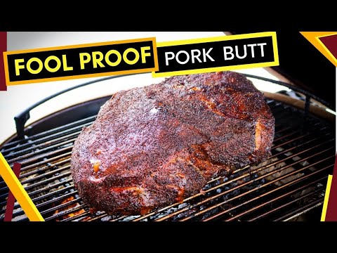 perfect SMOKED PORK BUTT on your FIRST TRY