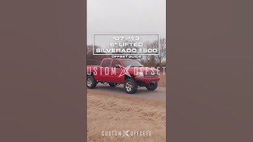 2007-2013 Silverado 1500 - 6" OFFSET VIDEO GUIDE FROM CUSTOM OFFSETS