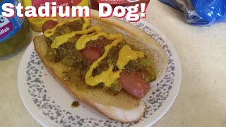 Stadium Dog (ballpark style hot dog)!