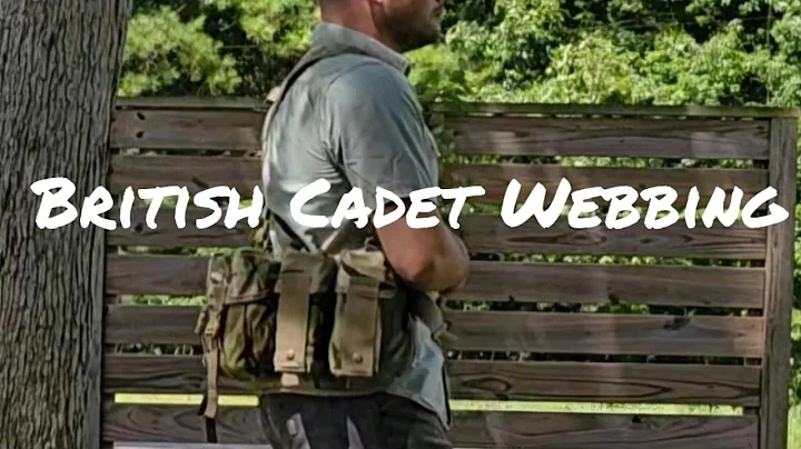 Poor man's DZ Rig - British MTP Cadet Webbing First Look