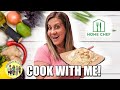 HOME CHEF RECIPE REVIEW & UNBOXING | LARGE FAMILY COOK WITH ME