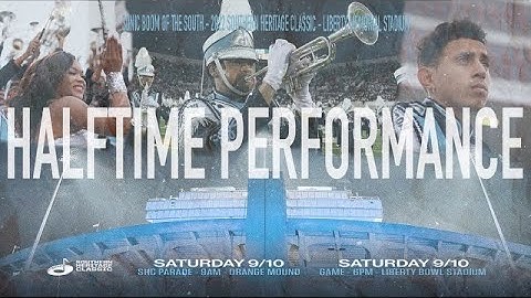Halftime - Jackson State University | Southern Heritage Classic 2022