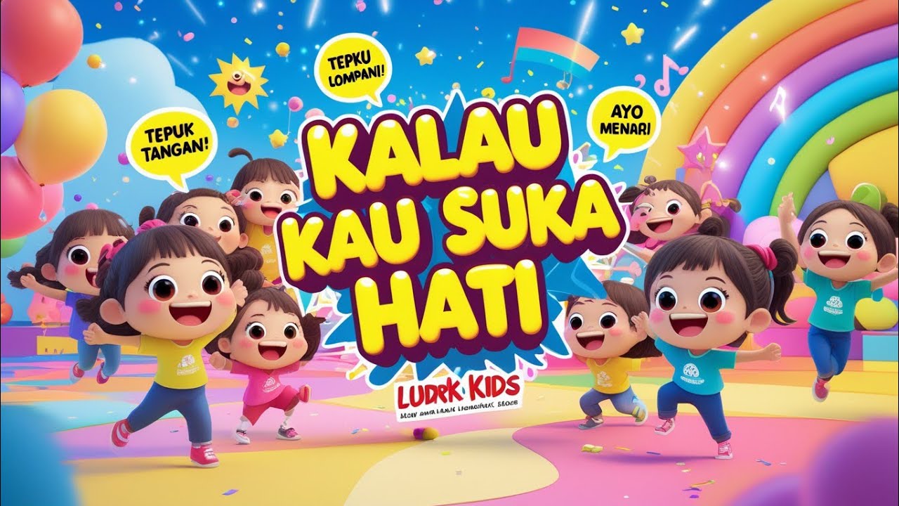 KALAU KAU SUKA HATI/ LAGU ANAK INDONESIA TERPOPULER 
