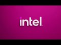 Intel pink ident 2022 logo