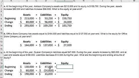 ACC120 CH1 E1 10 A1 Accounting Equation