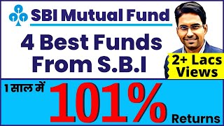 Top 4 Best SBI Mutual Funds For 2021 | Best SBI Mutual Fund Scheme | Best Mutual Fund for 2021
