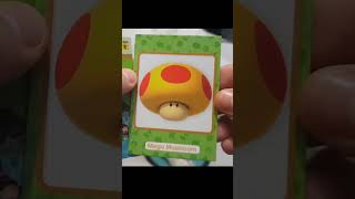 Opening Booster Double Gold Super Mario Trading Cards Collection Best of #17