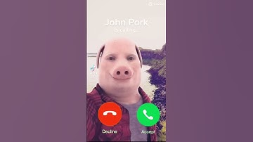John pork is calling