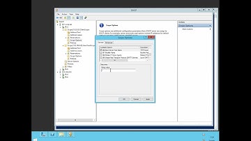 DHCP Configuration Windows Server 2012 R2