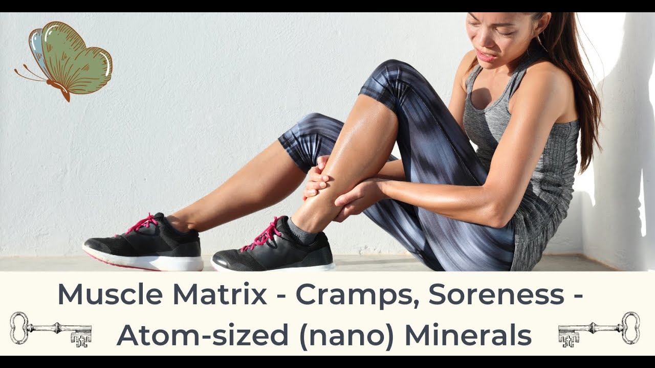 Muscle Matrix - Cramps, Soreness - Atom-sized (nano) Minerals