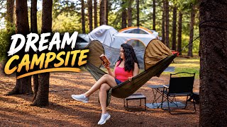 I Found the Perfect Campsite in the Woods