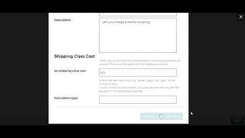 Guide on setting up shipping costs and locations