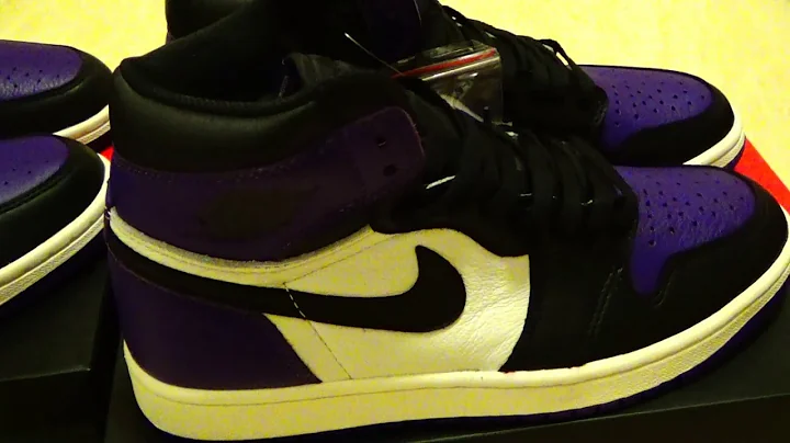 FAKE Vs REAL Air Jordan 1 Retro High OG Court Purple