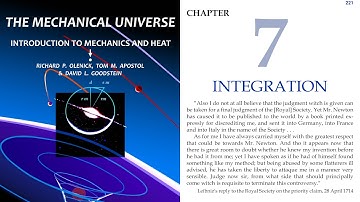E-Book - The Mechanical Universe & Beyond - 1.07. Integration