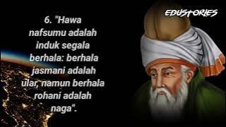 5 Kata-kata Bijak Jalaluddin Rumi, Motivasi Untuk Jalani Hidup Ini