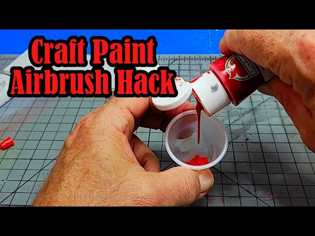 Using Cheap Craft Paints for Models - A Study. After a few questions  regarding use of craft paints on models, mainly because they are both cheap  and readily available, I decided to