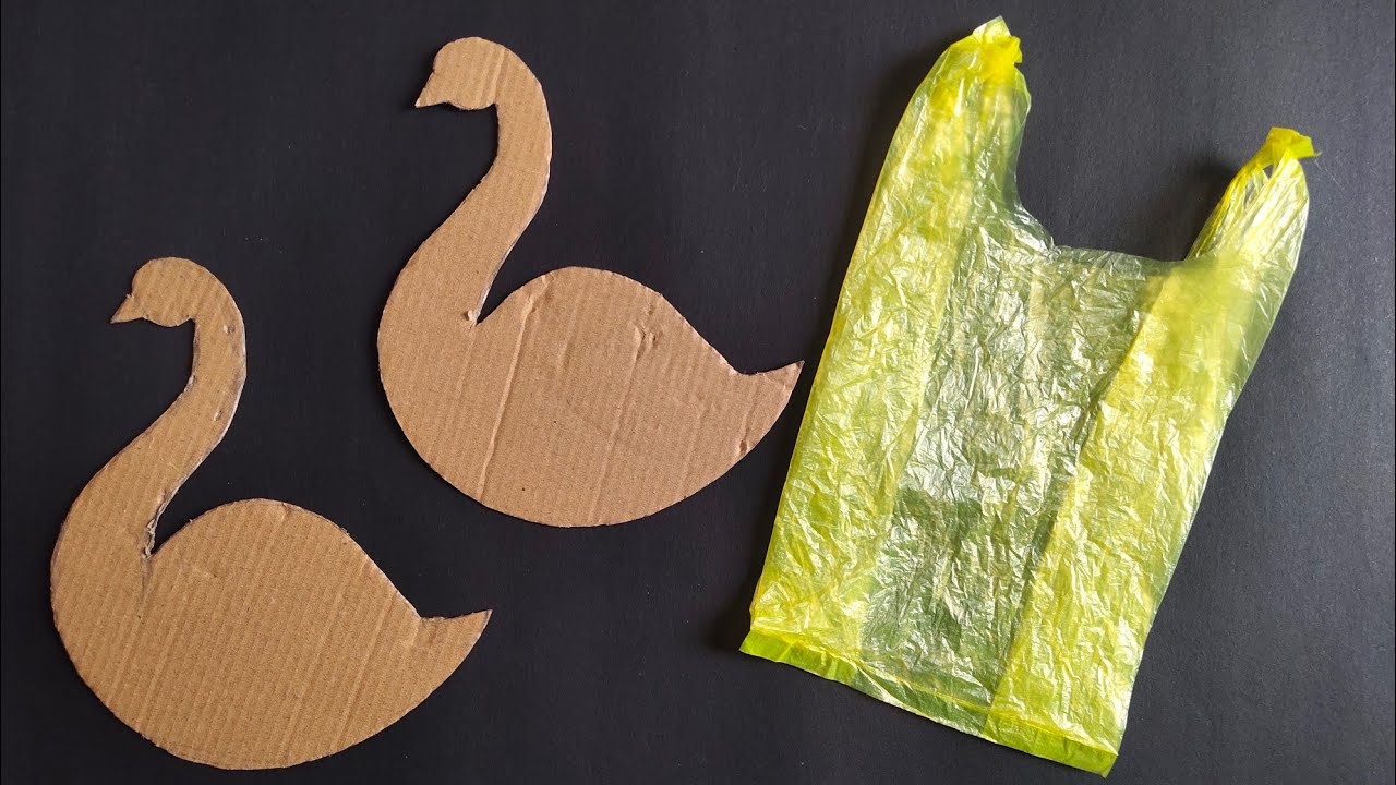 Home decorative item / using polythene bags / home decoration handmade / waste out of best