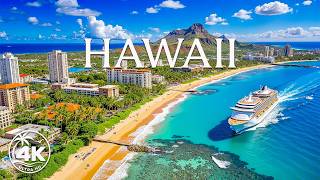Hawaii 4K – Golden Beaches & Crystal Blue Pacific Waters | Relaxing Ocean Ambience